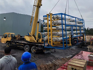 設(shè)備到貨現(xiàn)場